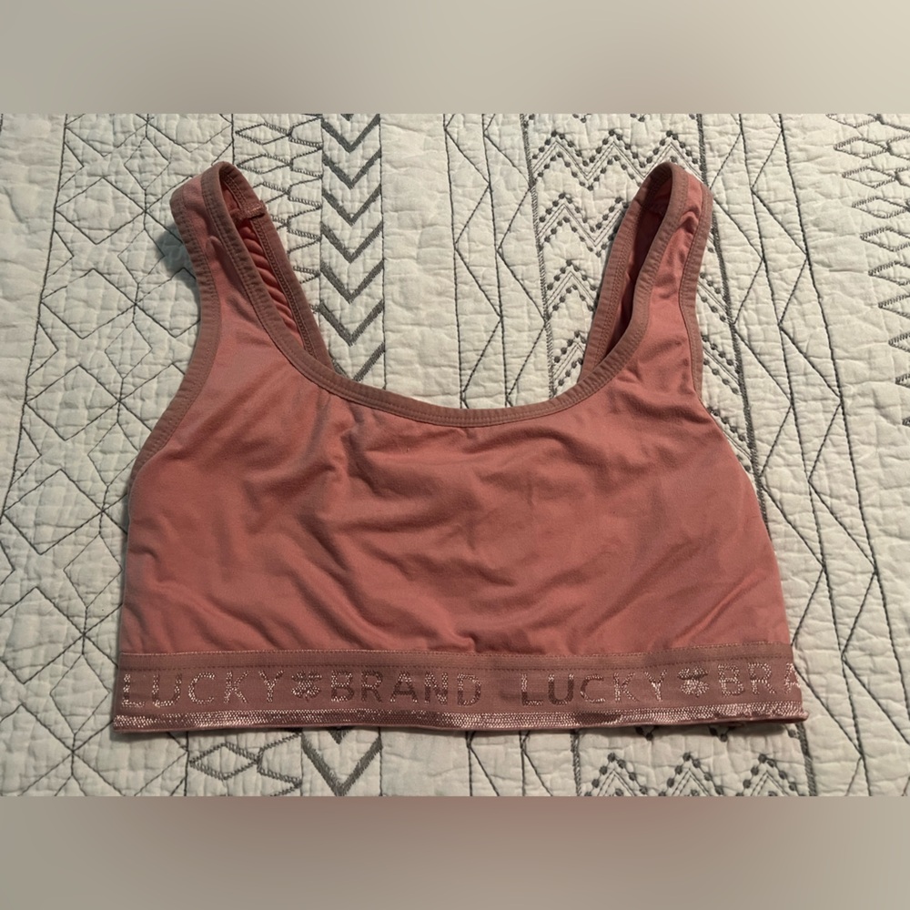 Women’s lucky brand bra small pink